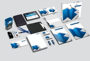 企業科技公司VI整套設計素材及PSD模板下載指南